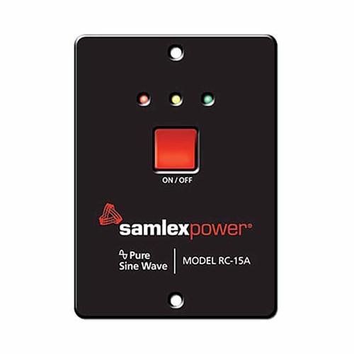 Samlex RC-15A Remote Control for PST-60012/24 & PST-1000-12/24 Inverters