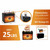 VMAX 12V 35Ah Group U1 AGM Deep Cycle Battery that Replaces DURA12-35C Batteries