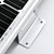 Rich Solar Panel Z- Bracket with Silver Finish Installed Top View