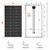 Rich Solar Mega 100 12V 100 Watt Solar Panel RS-M100 Dimensions