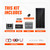 400 Watt Complete Solar Panel Kit with 100Ah Bluetooth Battery & 2000 Watt Pure Sine Wave Inverter – Rich Solar RS-CK400