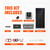 800 Watt Complete Solar Panel Kit with 200Ah Bluetooth Battery & 3000 Watt Pure Sine Wave Inverter – Rich Solar RS-CK800