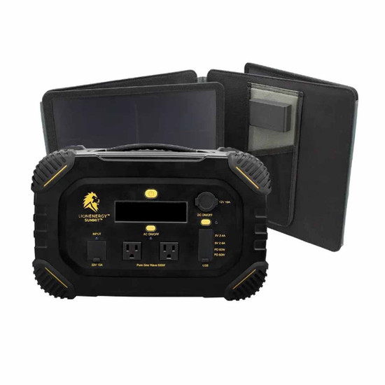 Lion Energy Summit Solar Generator with 50W Solar Panel 999SM106