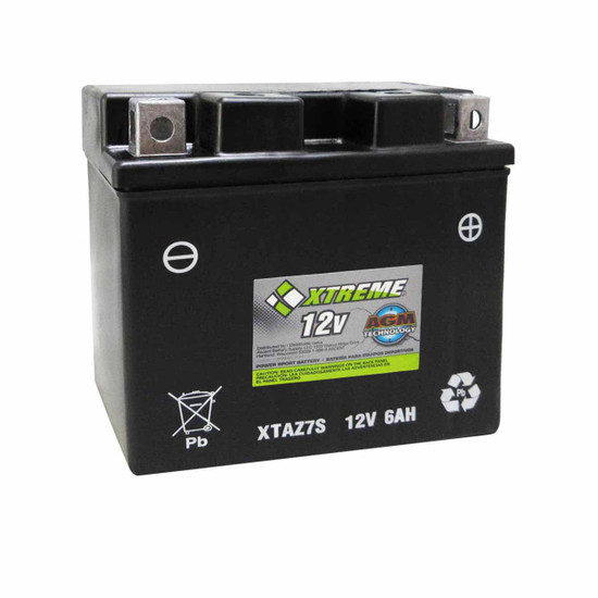 Xtreme Z7S AGM Motorcycle Battery XTAZ7S