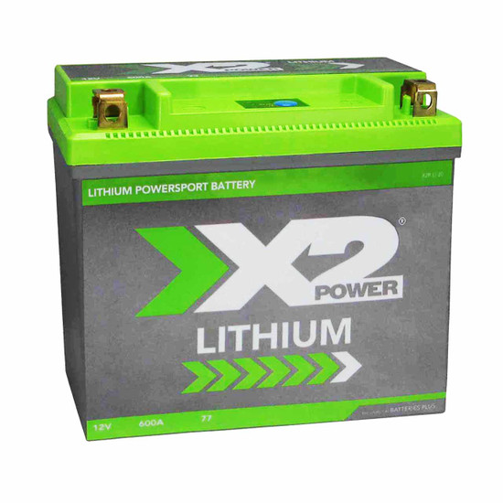 X2Power X2P20 20HL-BS Lithium Motorcycle Battery X2P-LI-20