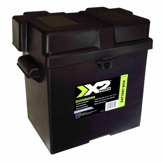 X2Power 6V Group GC2 Battery Box X2PBOX6V