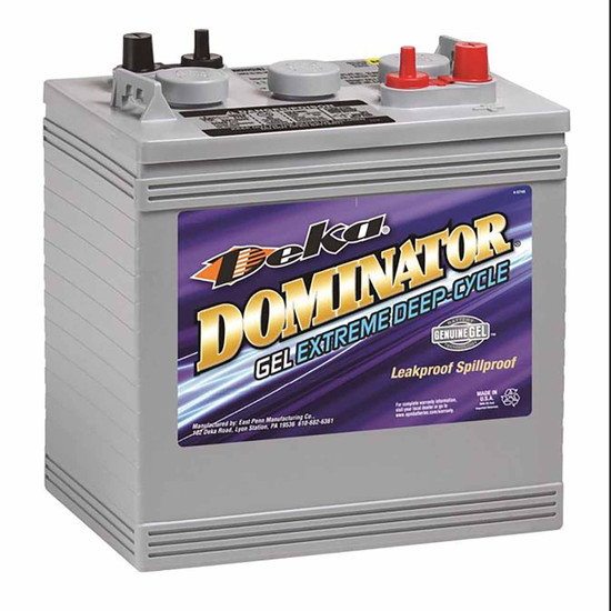Deka Dominator 8GGC2 6V 180 Ah Deep Cycle Gel Battery