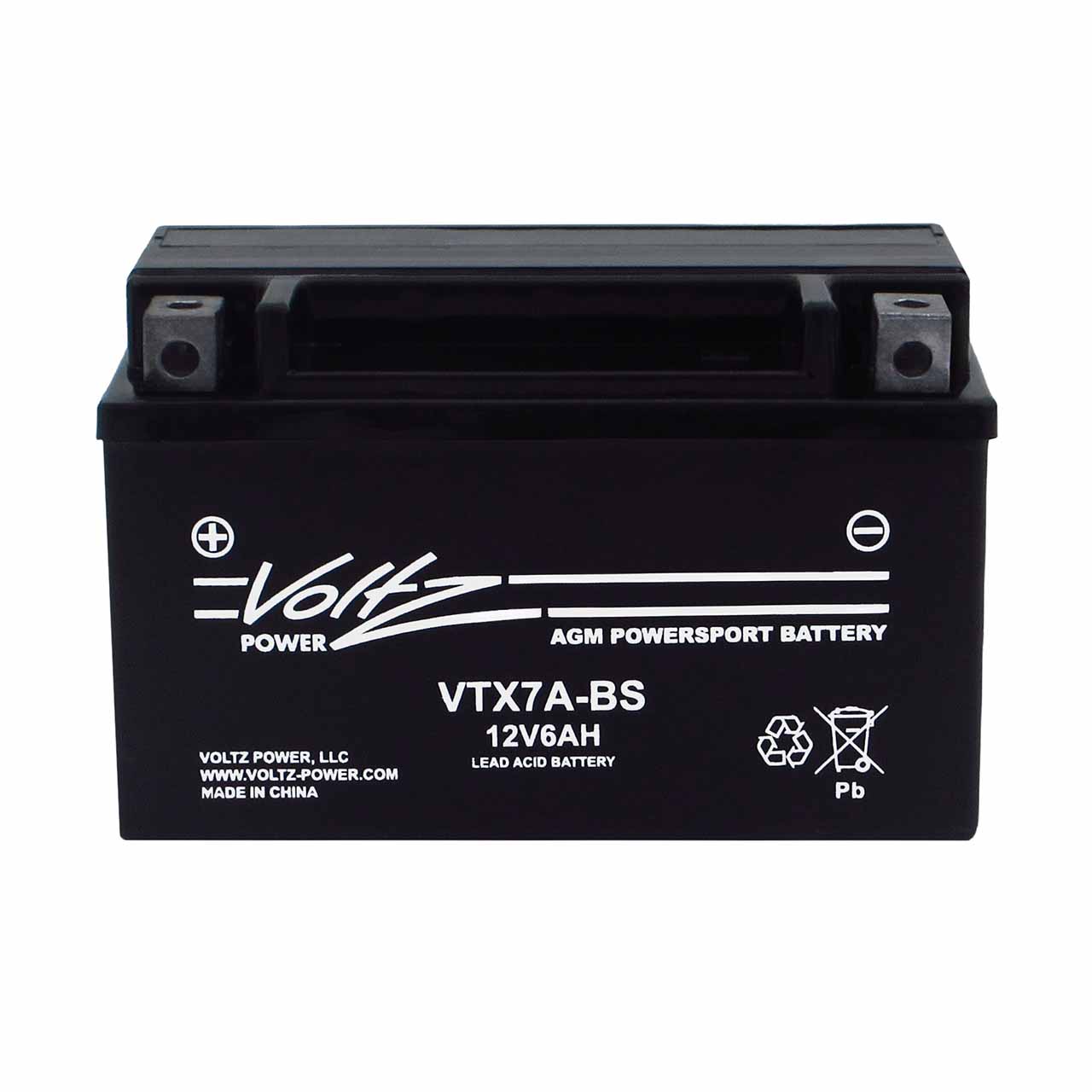 VOLTRIC POWER　SOAR & NANOSPEED 1200 2本売り Voltz VTX7A-BS AGM Powersport Battery – Replaces YTX7A-BS & BTX7A-BS