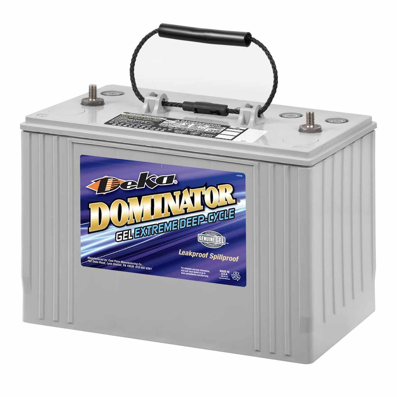 Deka 8G31 Group 31 Gel Battery – 98Ah / 450 CCA