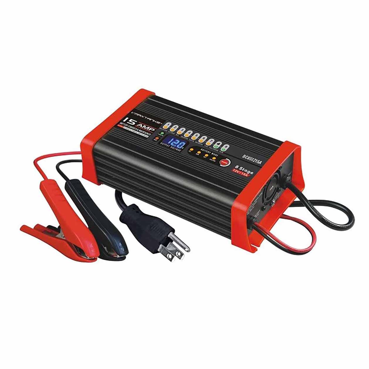 VMAX 12V 15A Smart AGM Battery Charger – BC8S1215A