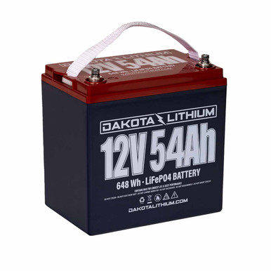 Dakota Lithium 12V Lithium Battery (54Ah)