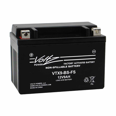 Voltz VTX9-BS-FS AGM Powersport Battery – Replaces YTX9-BS & B106