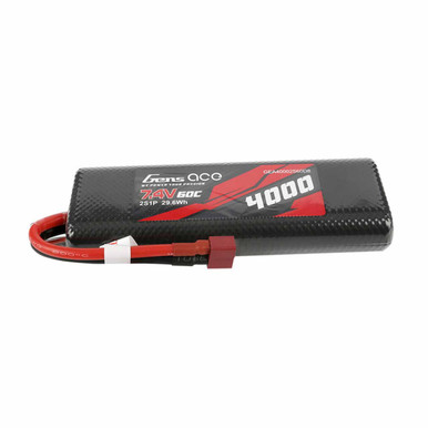 Gens ace 4000mAh 2S 60C 7.4V HardCase G-tech Lipo Battery