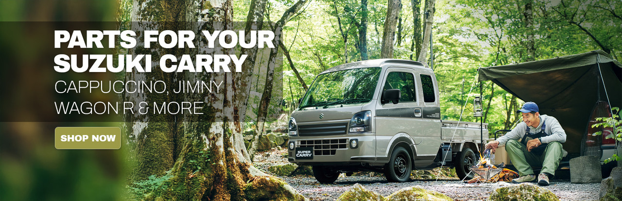 Parts for Suzuki Carry, Cappuccino, Jimny, Wagon R & More