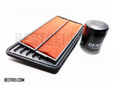 Air & Oil Filter Set - Honda Acty Truck HA6, HA7 Models - 1999-2009
