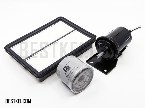 Filter Set - 3 Piece - Oil, Fuel & Air Filter - Supercharged EN07Y Engine - Subaru Sambar Truck KS4, KS3 Models - 1990-1999 Filter Set - 3 Piece - Oil, Fuel & Air Filter - Supercharged EN07Y Engine - Subaru Sambar Truck KS4, KS3 Models - 1990-1999