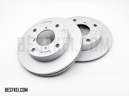 Brake Rotor Set - Front - Suzuki Cappuccino EA11R Models - 1991 - 1995