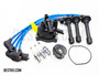 Ignition Kit - 5 Piece - Distributor Cap, Rotor, Gasket, Spark Plug Wires, Plugs - Honda Beat PP1 Model - 1991-1996