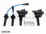 Full Ignition Set - Ignition Coils, Spark Plug Wires, Spark Plugs (Turbo) - Mitsubishi Pajero Mini H58A Models - 1998-2002
