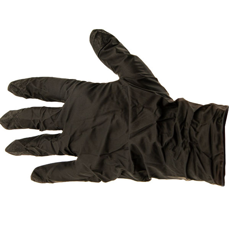 Warrior Black  6mil Nitrile Gloves