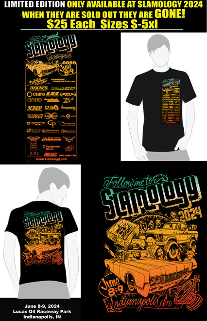 Slamology 2024 Front and back rendering
