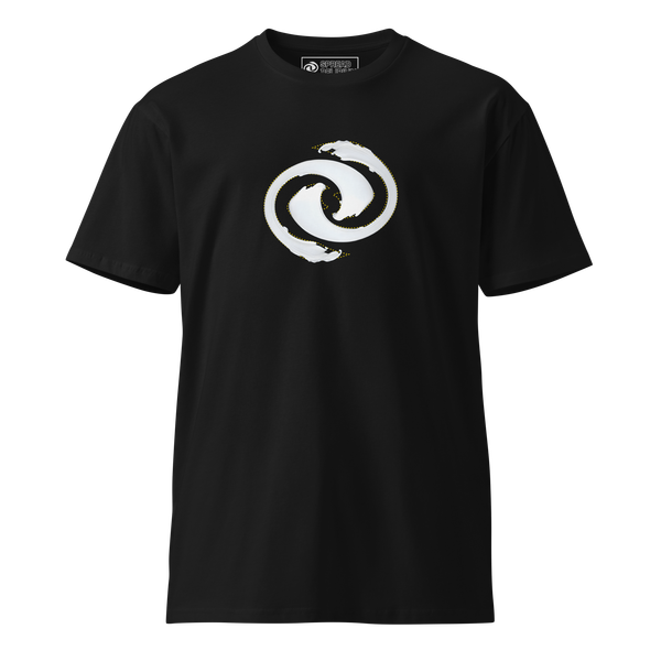 Front ghost t-shirt with the Spreading Plaster design by Spread Delirium.