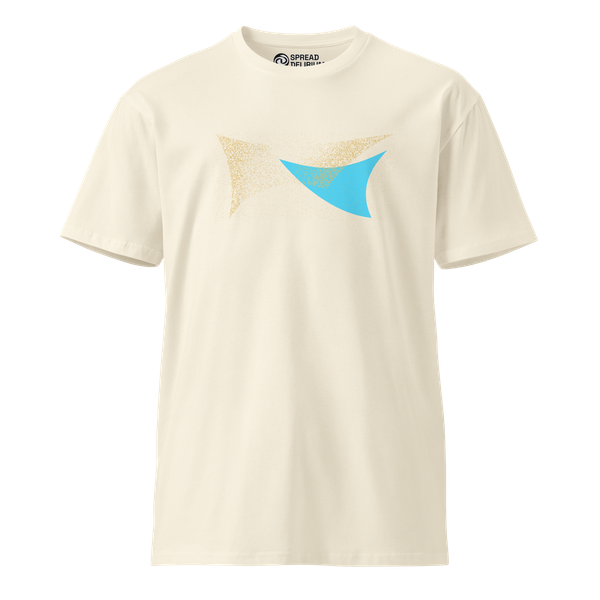 Front ghost t-shirt with the Dancing Sand design by Spread Delirium.