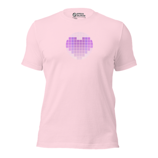 Front ghost t-shirt with the Silicon Love design by Spread Delirium.