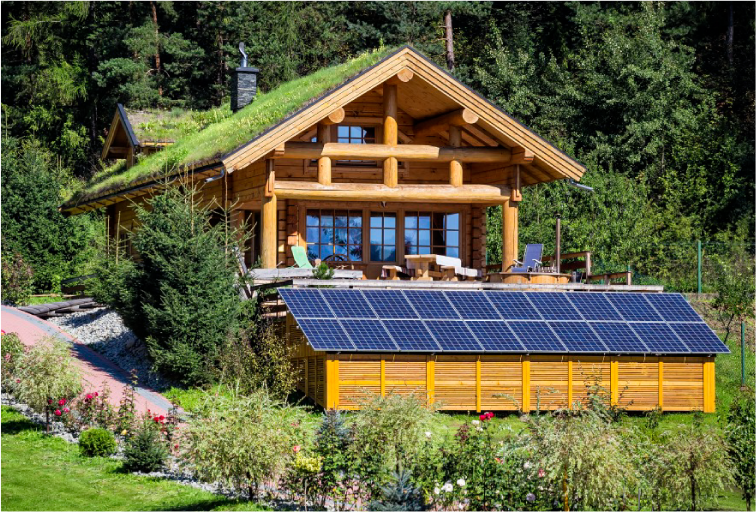 Solar Power Unit, Solar Panel System For Cabins