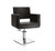 Fauteuil de coiffure base carrée • Hair King • 65 x 61 cm / hauteur réglable 85 – 97 cm