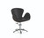 Fauteuil de coiffure base en étoile  • Hair charlotte • 65 x 63 cm / hauteur réglable 93 – 108 cm