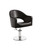 Fauteuil de coiffure base ronde  • Hair Paris • 63 x 60 cm / hauteur réglable 85 – 97 cm