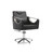 Fauteuil de coiffure base en étoile  • Hair Crown • 59 x 63 cm / hauteur réglable 86 – 98 cm