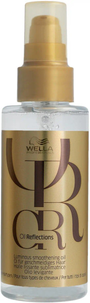 Huile lissante sublimatrice Wella Oil Reflections – 100 ml – Cheveux brillants, doux et disciplinés