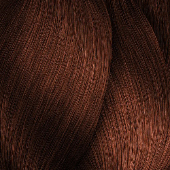 Coloration semi-permanente Dia Color 5.4 Châtain Clair Cuivré – Couverture naturelle jusqu’à 70 % des cheveux blancs et reflets profonds sans ammoniaque