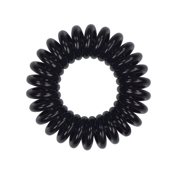 Élastiques pour cheveux sans traces • Noir • 3 pièces