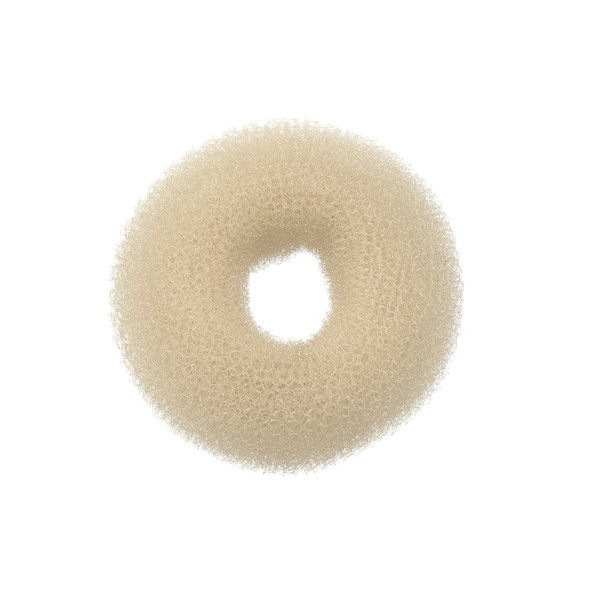 Couronne à chignon en nylon épais • Blond • 9 cm