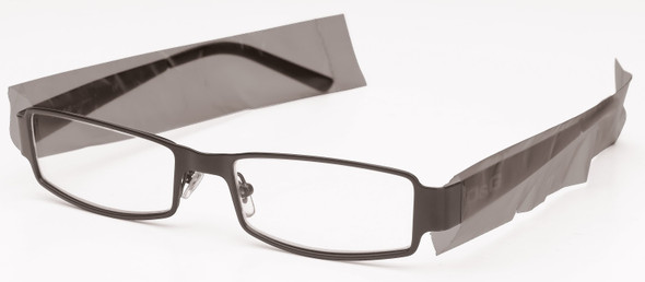 Protège-lunettes jetables Visuwell Sibel noirs pour protéger les branches des lunettes pendant la coloration, distributeur de 400 pièces