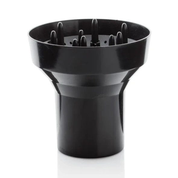 Diffuseur universel pour sèche-cheveux • 9 picots • Noir