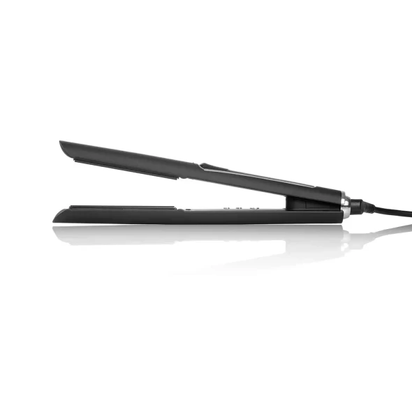 Lisseur boucleur professionnel D-Styler Pro Sthauer noir avec plaques en céramique tourmaline de 10 cm et écran LCD