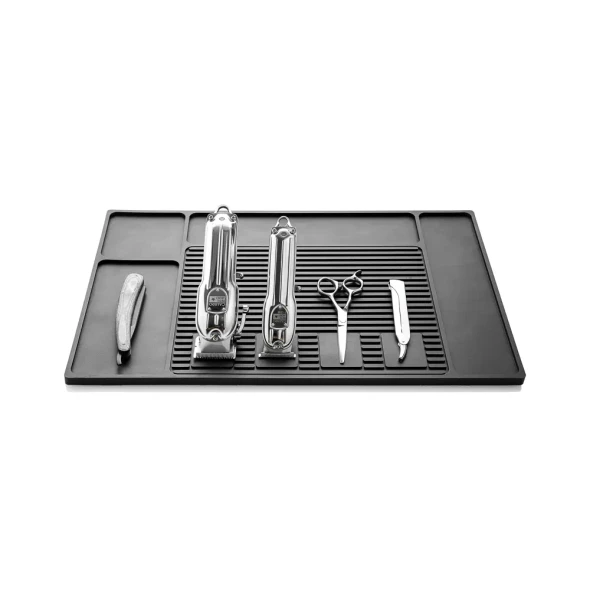 Tapis de barbier magnétique • Barber Top • Organisateur pour tondeuses et accessoires