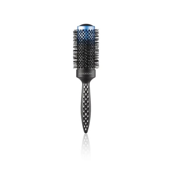 Brosse thermique ronde AerisXionic SalonXPro 43 mm avec revêtement céramique tourmaline et manche carbone ultra-léger