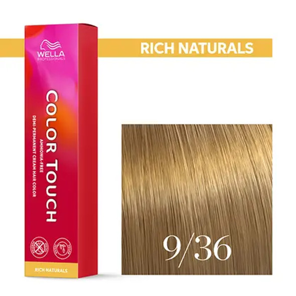 Color Touch - couleur 9/36 Blond Clair Doré Violet