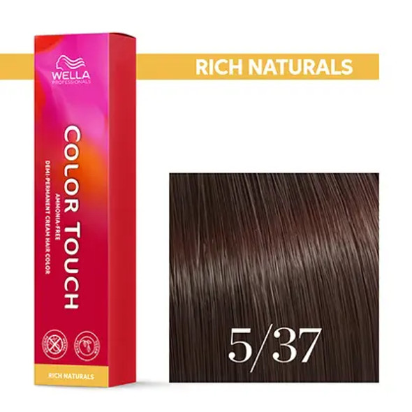Color Touch - couleur 5/37 Châtain Clair Doré Marron