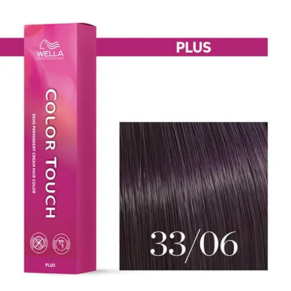 Color Touch Plus - 33/06 Châtain Foncé Intense Naturel Violet