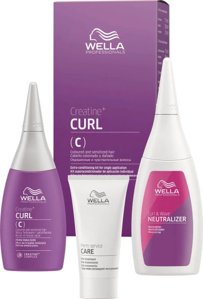 Creatine Curl C - KIT Complet cheveux colorés et sensibilisés