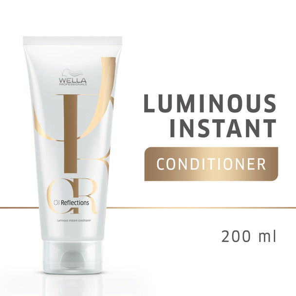 Après-shampooing express révélateur de lumière Wella Oil Reflections – 200 ml