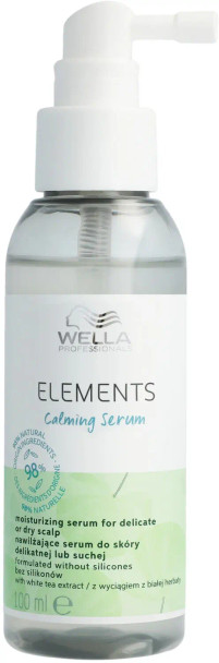 Sérum apaisant Wella Elements Calming – 100 ml – Nourrit et calme le cuir chevelu sec ou sensible