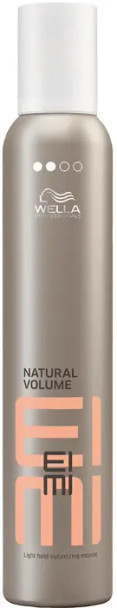 Mousse coiffante Wella EIMI Natural Volume – 300 ml – Tenue légère et volume naturel pour cheveux souples