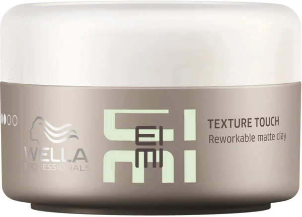 Pâte coiffante Wella EIMI Texture Touch – 75 ml – Finition mate et texture modulable pour looks retravaillables